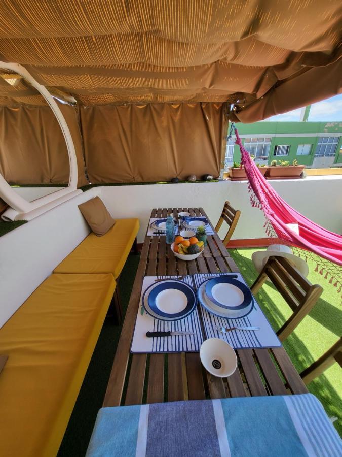 Apartamento Calandria Confital Para 8 Con Terraza Y Bbq Proxima Playa Лас Палмас де Гран Канария Екстериор снимка